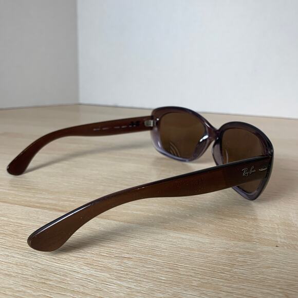 Ray-Ban RB4101 JACKIE OHH Sunglasses 860/51 3N Brown FRAMES ONLY 58-17-135 - Picture 8 of 8